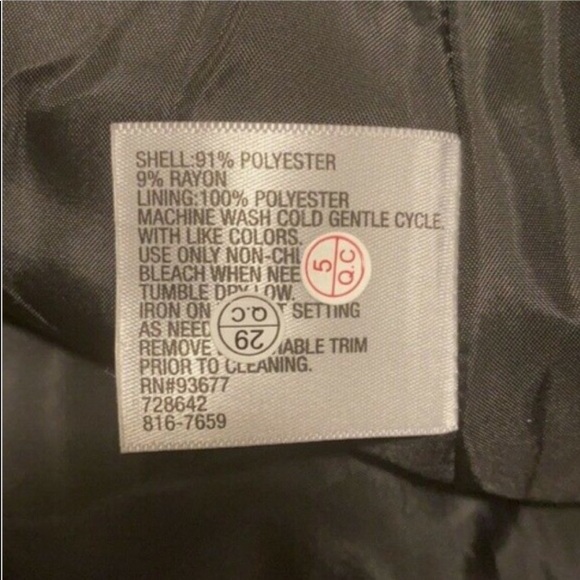 Worthington 16 gold black embossed paisley print a-line skirt - Picture 2 of 4